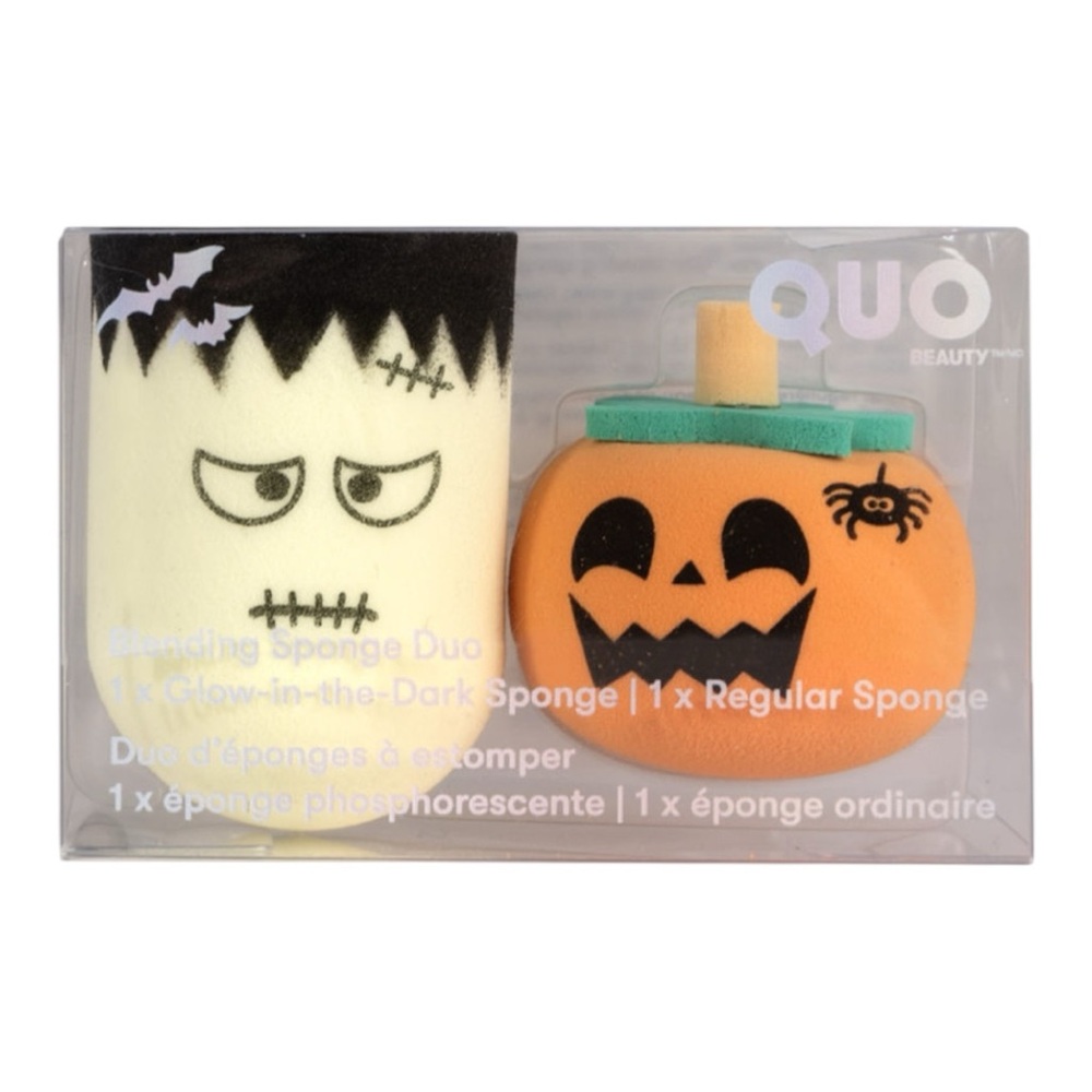 NWT Quo 
Blending Sponge Duo 1 x Glow-in-the-Dark  | 1 x Regular Halloween